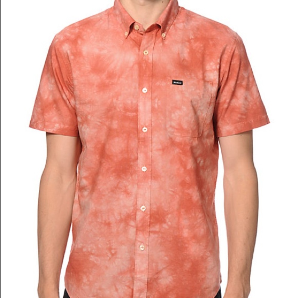 RVCA That’ll Do Tye Dye Button Up